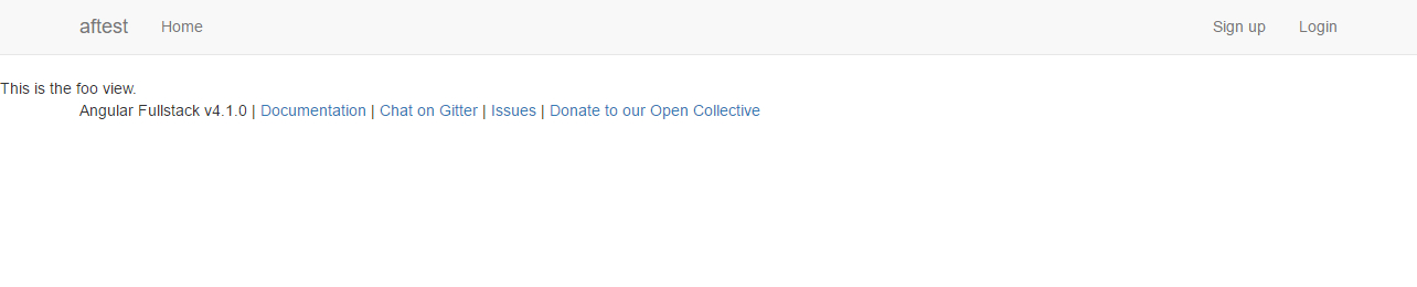 Foo route screenshot