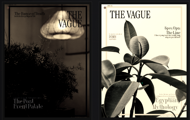 The Vague: Magazine