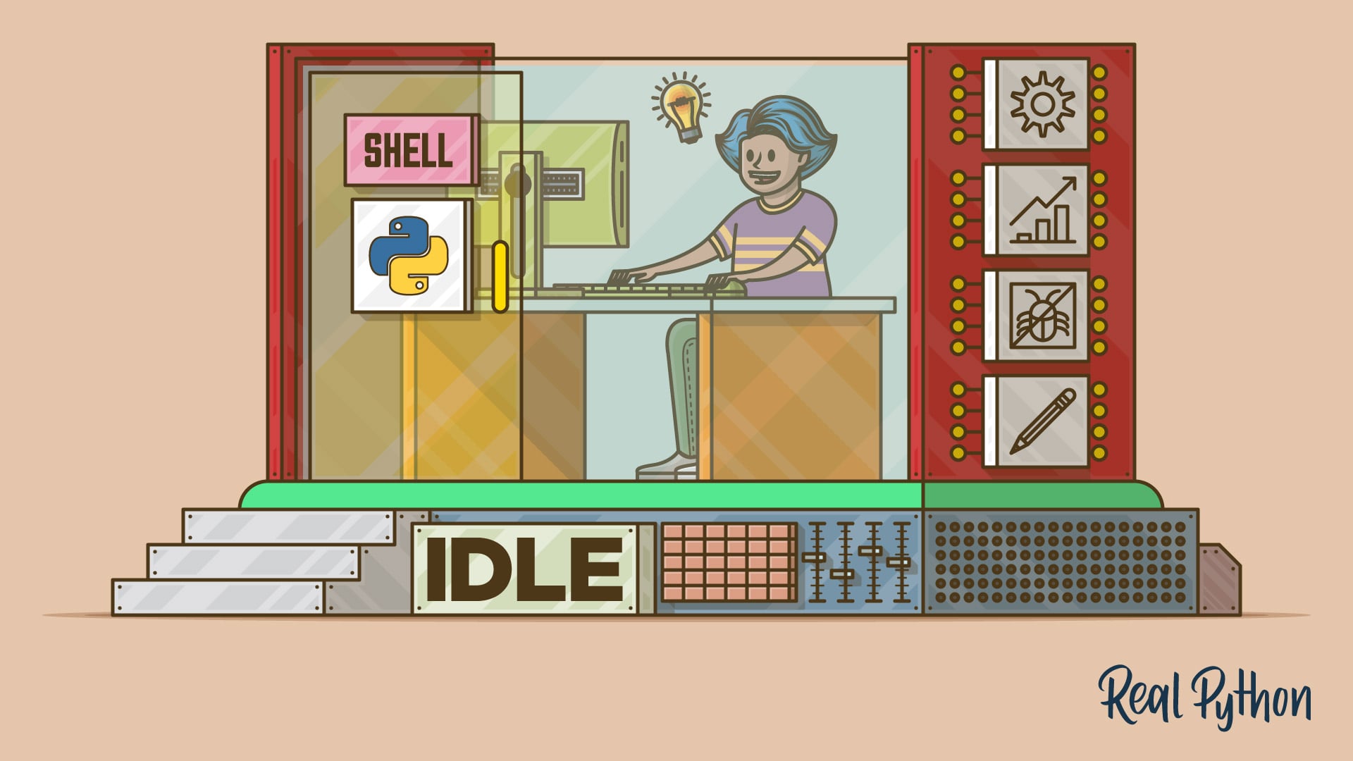 Title image for Starting With Python IDLE (Getting Started With Python IDLE)