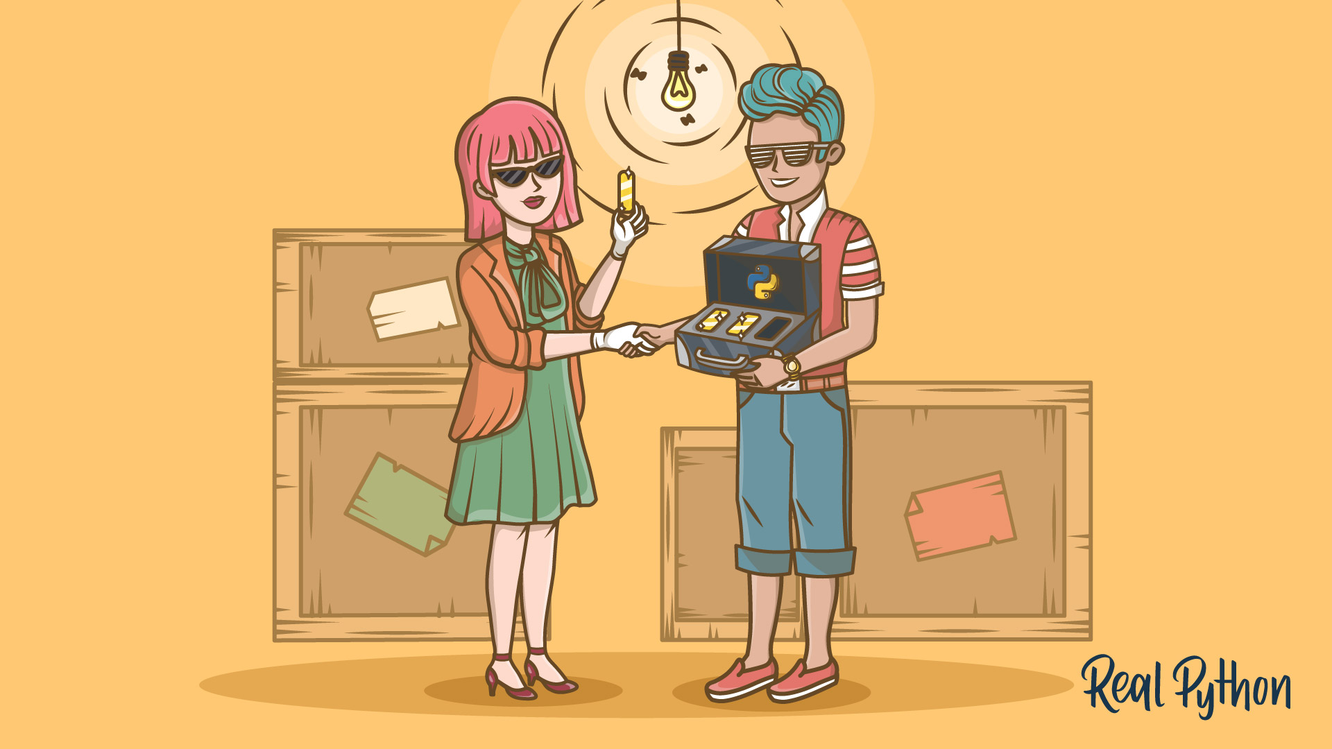 Title image for Python Code Quality: Best Practices and Tools (Python Code Quality Illustration)