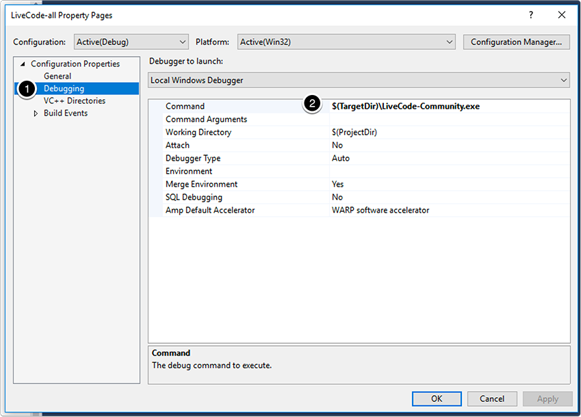 Debug with LiveCode