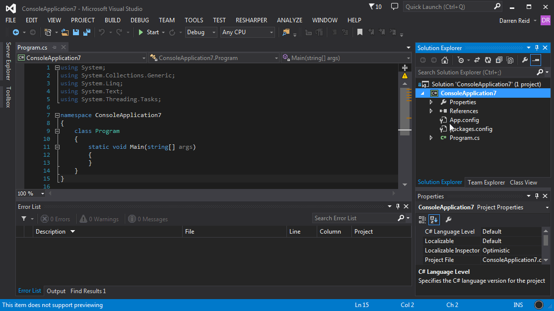 Add CSharp ServiceStack Reference Demo