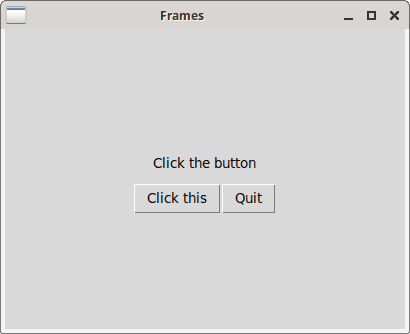 Frame example