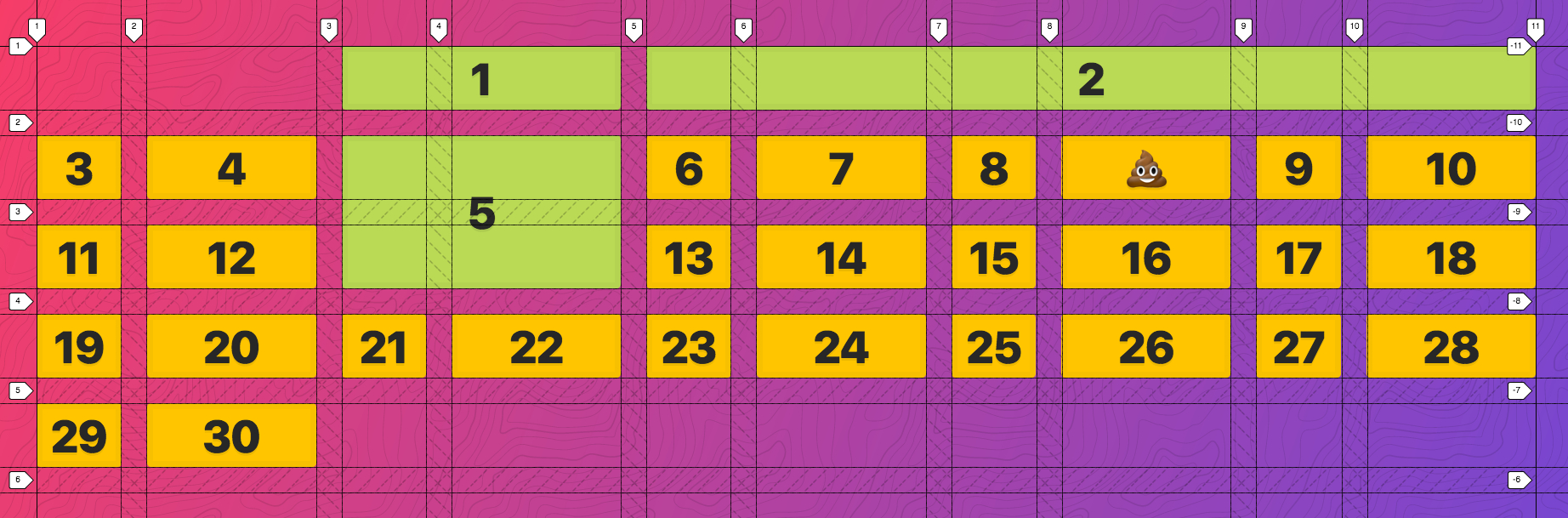col row span 2 col row span 2