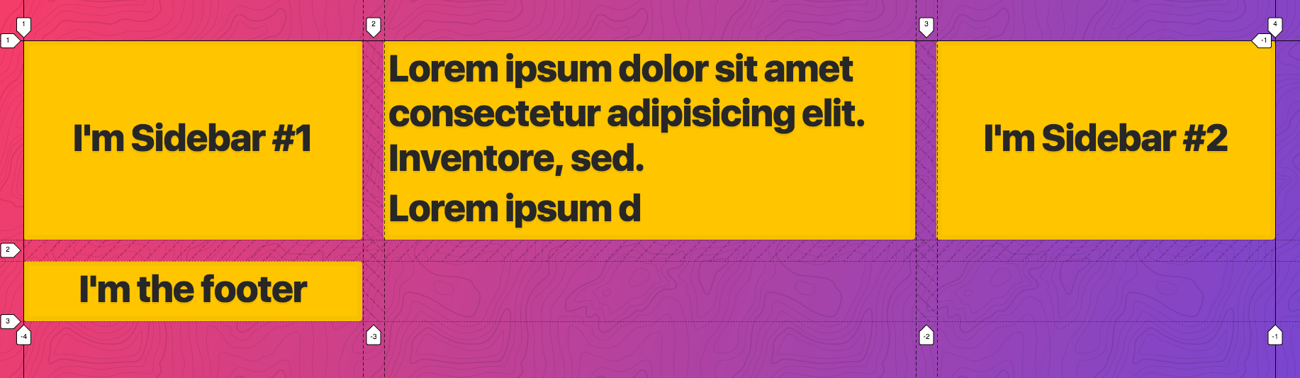 three col grid start three col grid start