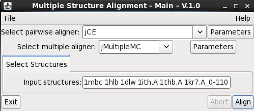 Multiple Alignment GUI