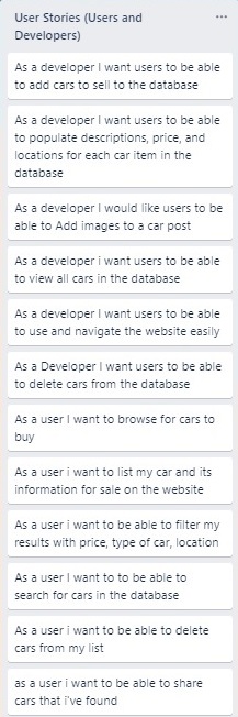 UserStories