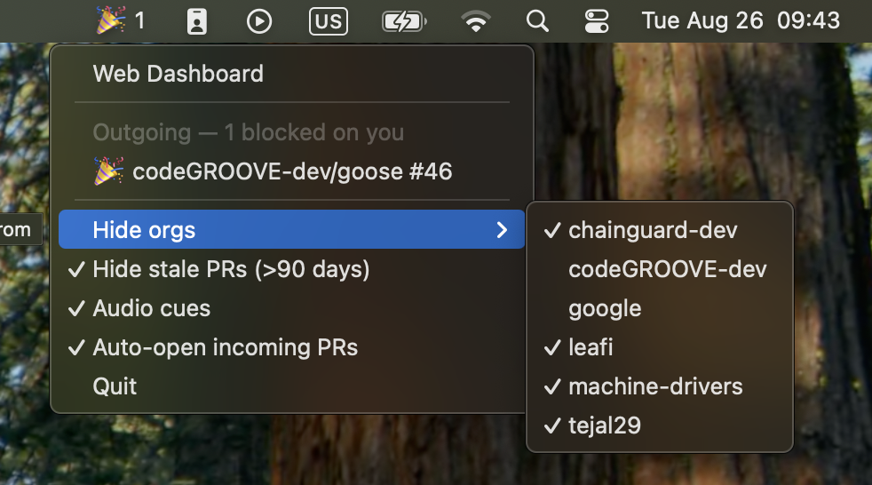 reviewGOOSE Screenshot
