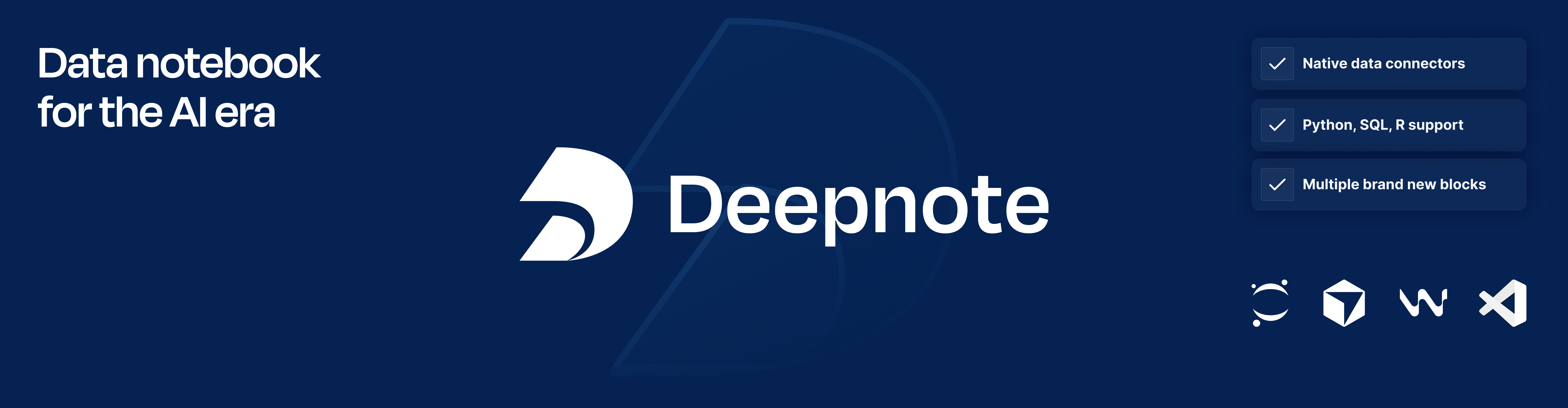 Deepnote logo full dark
