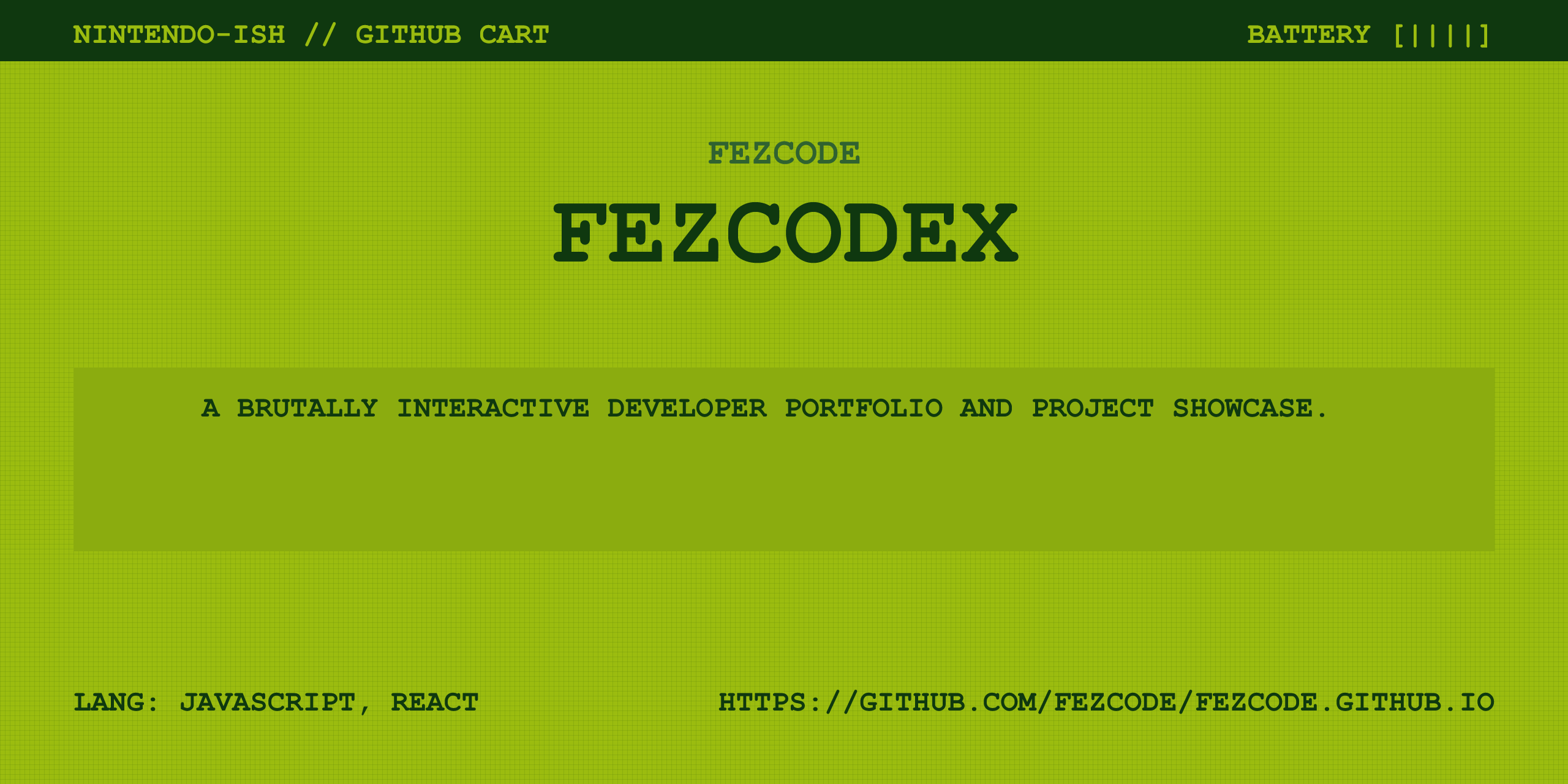 Fezcodex Card