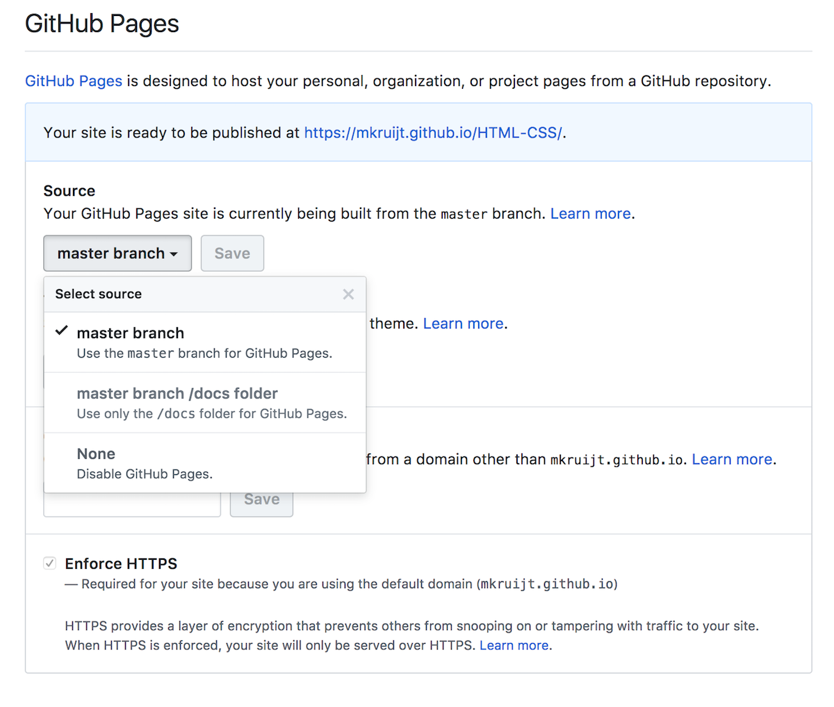 pages overview