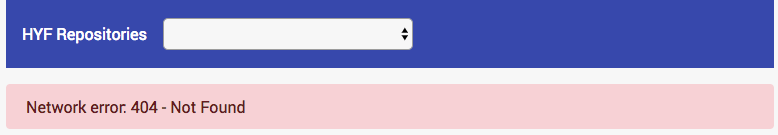 Error rendering
