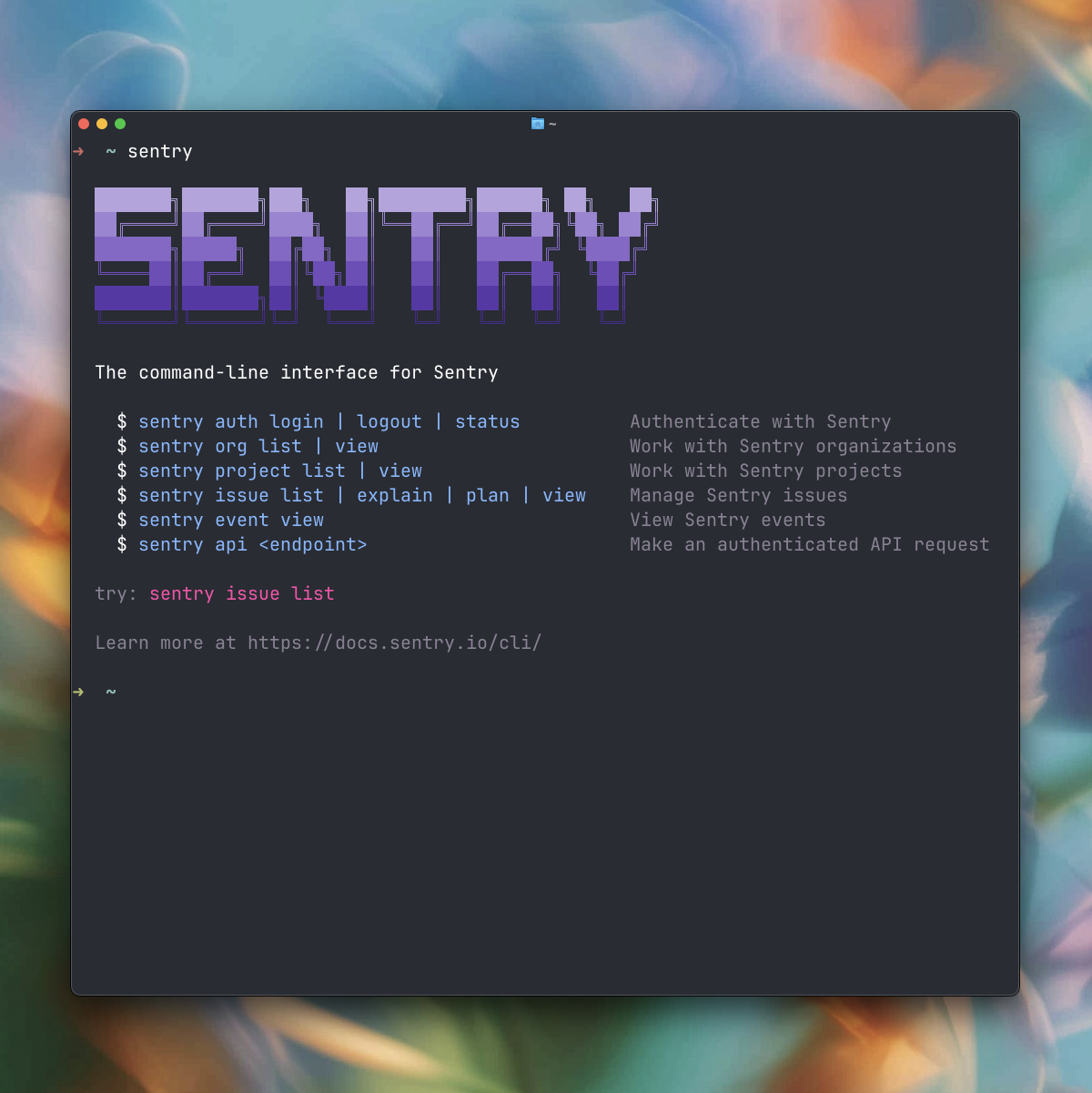Sentry CLI