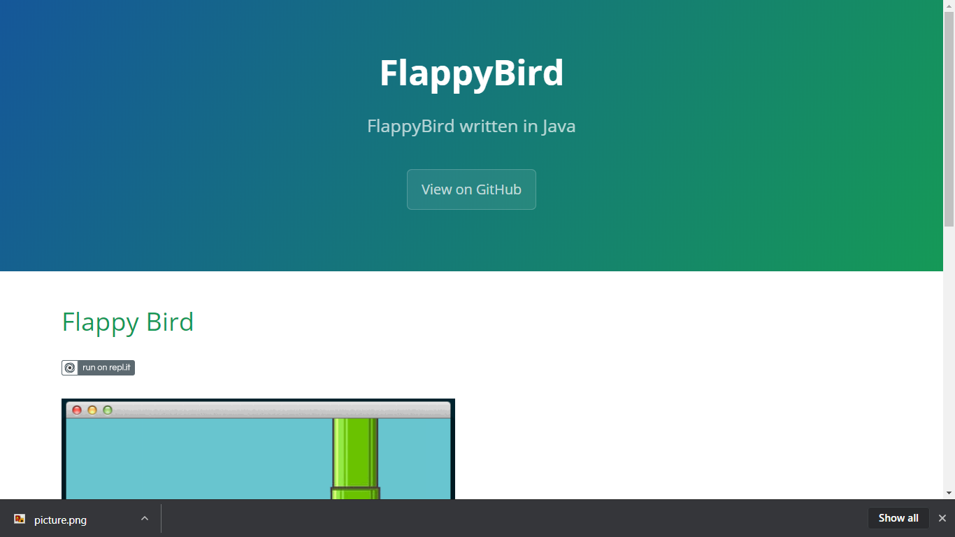 Java Flappy Bird