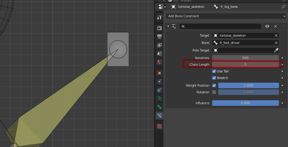 Adjust the chain length Set the chain length