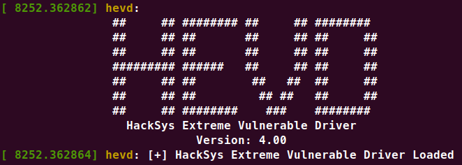 Linux HEVD Driver Banner Linux HEVD Driver Banner