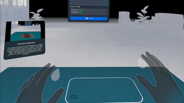 Tracked Keyboard Tracked Keyboard Banner