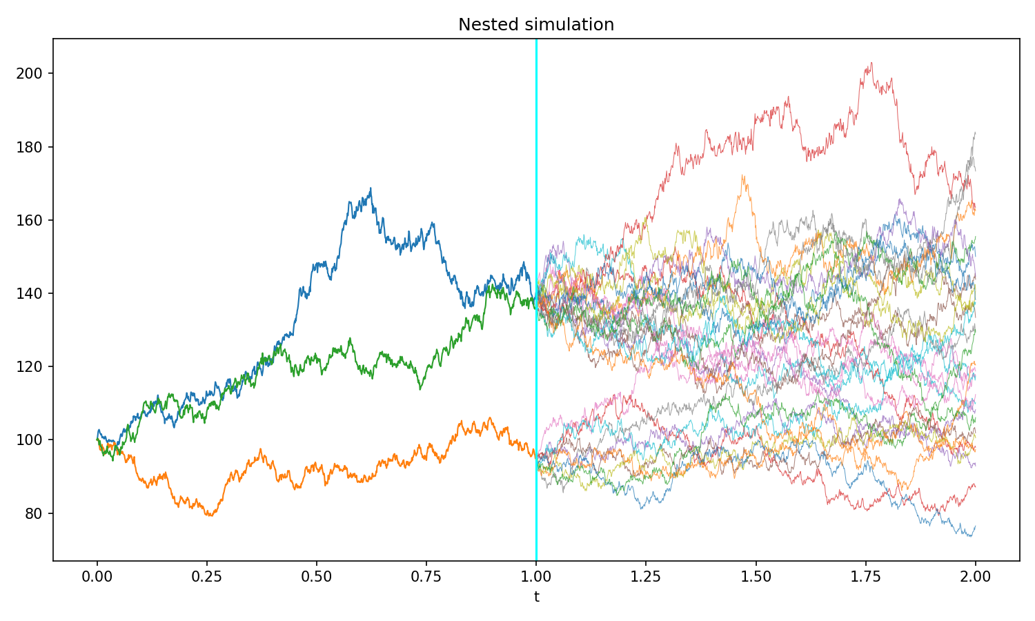 Nested simulation