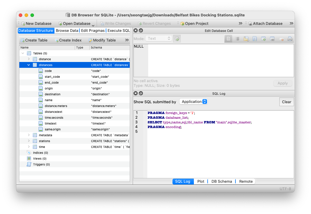 DB Browser for SQLite Screenshot DB Browser for SQLite Screenshot