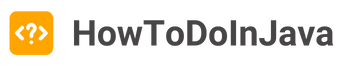 HowToDoInJava