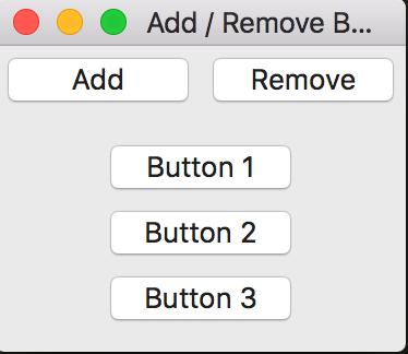 Динамическое добавление и удаление виджетов - wxPython #1