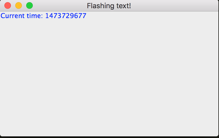 Делаем ваш текст мигающим - wxPython #26