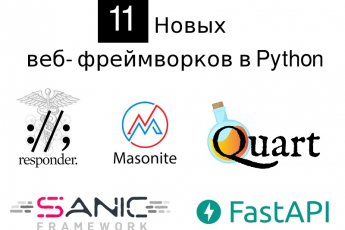 вебфреймворки Python