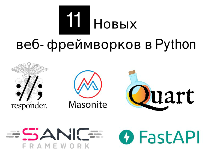 вебфреймворки Python