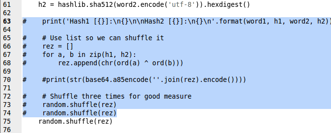 Закомментировать код в Python