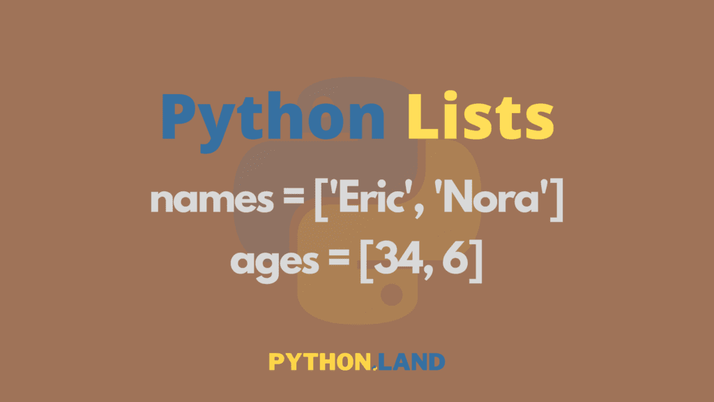 python list