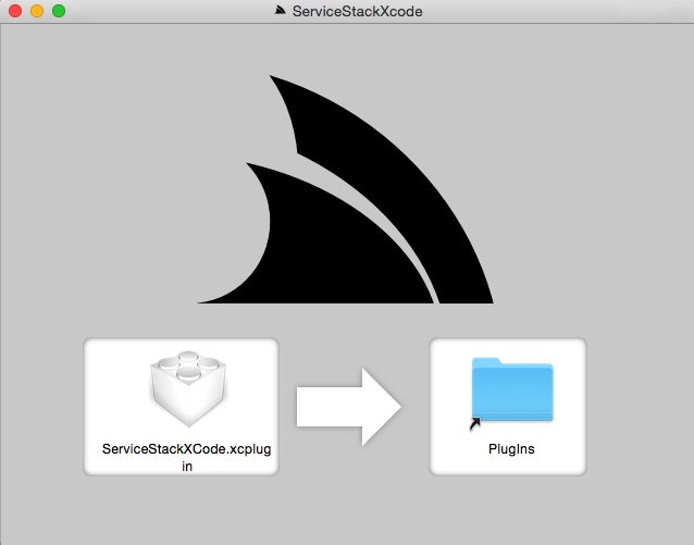 ServiceStackXCode.dmg Installer