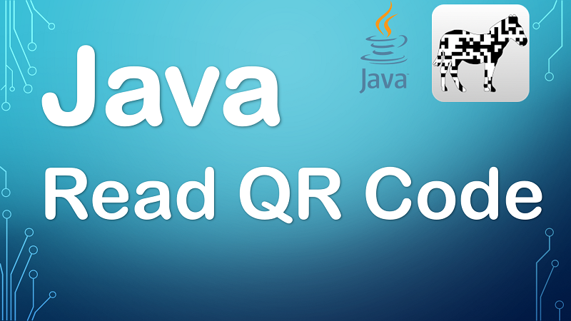 Read QR Code from Image File or Base64 String in Java using ZXing