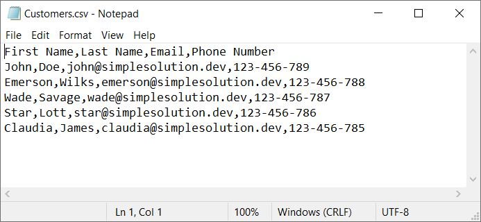 Write and Read CSV File in Java using Apache Commons CSV