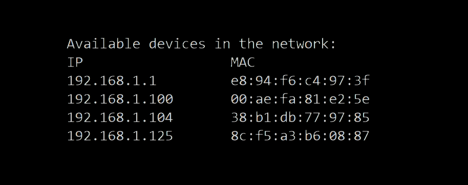 How to Make a Network Scanner using Scapy in Python
