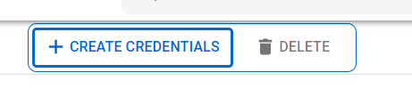Create Credentials