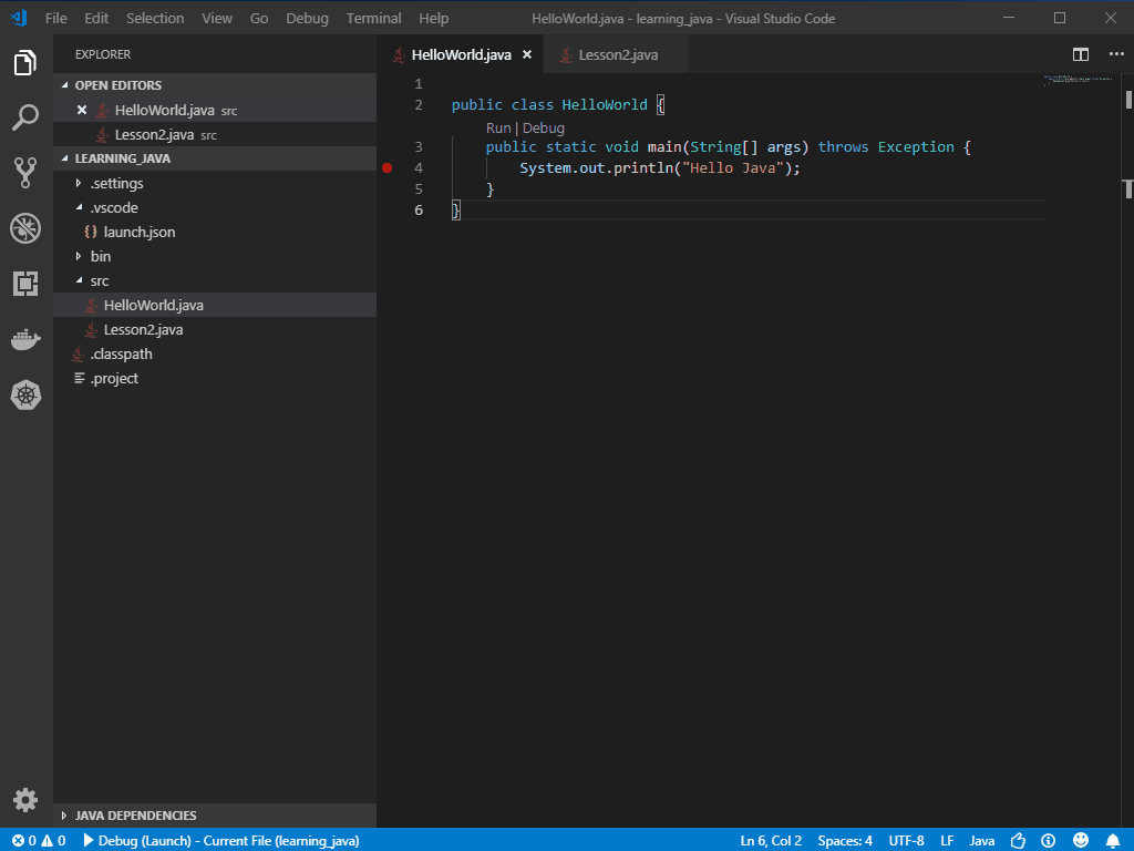 Java Debugging