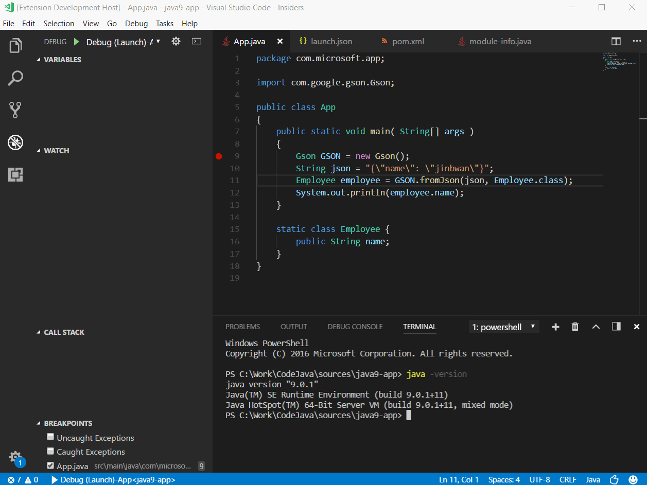 Java 9 Support