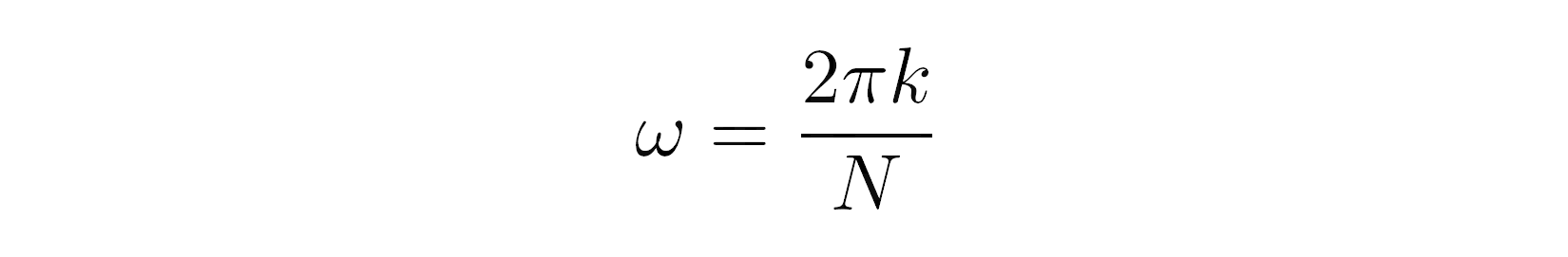 The Angular Frequency