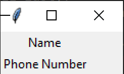 Label Widget