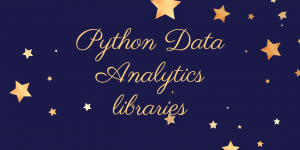 Python Data Analytics Libraries